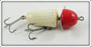 Pflueger White Red Head Globe In Box