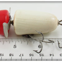 Pflueger White Red Head Globe In Box