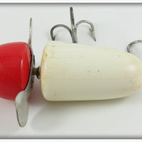 Pflueger White Red Head Globe In Box