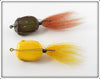 Weber Yellow & Green Dylite Spinning Frog Pair
