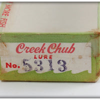 Creek Chub Solid Black Plastic Dingbat In Box