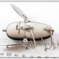 Heddon Flocked Black Frog Crazy Crawler