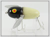 Heddon Luminous Black Head Crazy Crawler