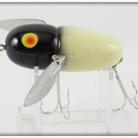 Heddon Luminous Black Head Crazy Crawler