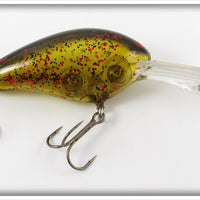 Norman Transparent Yellow With Red & Black Glitter DD22 Lure 