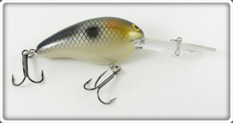 Norman DD22 Green Back Gold Glitter Prism - Crankbait Da 25g Per Pesca Al Black Bass E Lucioperca