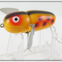 Heddon Orange Spotted Crazy Crawler