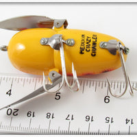 Heddon Orange Spotted Crazy Crawler
