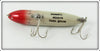 Heddon G Finish Red Head Pearl Zara Spook