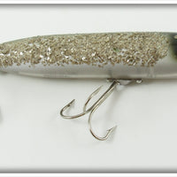 Vintage Heddon Silver Flitter Zara Spook Lure 