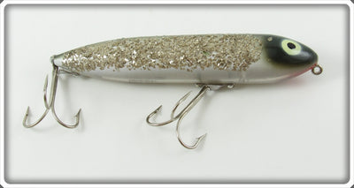 Vintage Heddon Silver Flitter Zara Spook Lure 