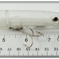 Heddon Clear Transparent Original Zara Spook