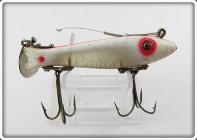 Heddon White & Red Spook