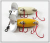 Arbogast Perch & Frog Spot Jitterbug Pair