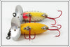 Arbogast Yellow Silver Ribs & Coachdog Jitterbug Pair