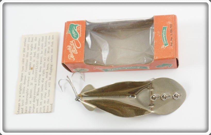 Buck's Baits Nickel Spoonplug In Box