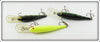 Rapala Perch & Chartreuse Deep Runner Lot Of Three