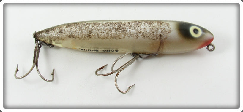 Vintage Heddon Silver Flitter Zara Spook Lure