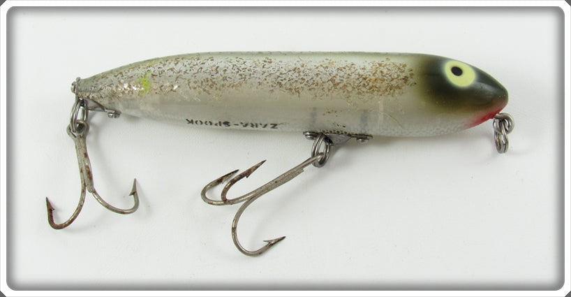 Vintage Heddon Silver Flitter Zara Spook Lure