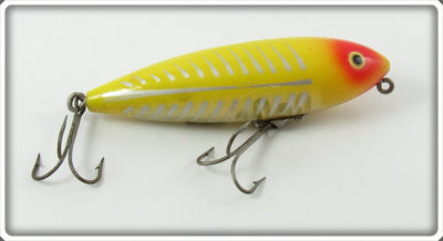 Vintage Heddon Yellow Shore Zara II Lure
