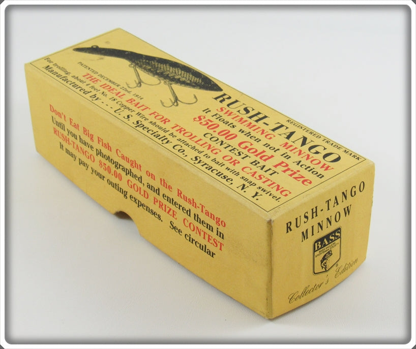 B.A.S.S. 2000 Limited Edition Rush Tango Lure In Box For Sale B.A.S.S. 2000 Limited Edition Rush Tango Lure In Box For Sale