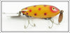 Vintage Heddon Spotted Orange Go Deeper Crab Lure