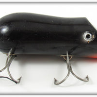 Vintage Shakespeare Black Swimming Mouse Lure