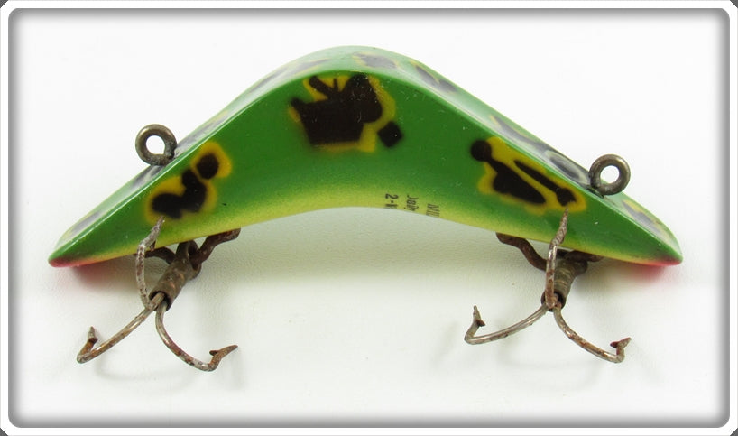 Vintage Millsite Frog Daily Double Lure 