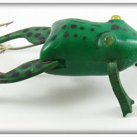 Vintage Halik Co Green Halik Frog Lure