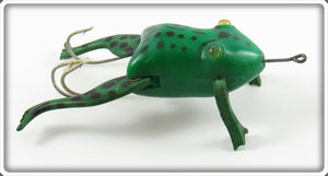 Vintage Halik Co Green Halik Frog Lure