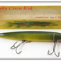 Cisco Kid Tackle Green Scale Musky Cisco Kid Lure In Box 