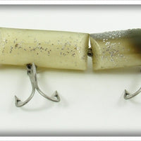 Vintage Creek Chub Silver Flash Triple Jointed Pikie Lure 