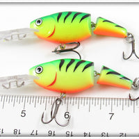 Rapala Fire Tiger Jointed Shad Rap Pair