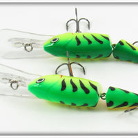 Rapala Fire Tiger Jointed Shad Rap Pair