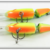 Rapala Fire Tiger Jointed Shad Rap Pair