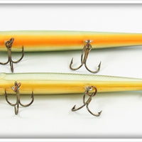 Rapala Gold/Green & Gold/Blue Minnow Pair