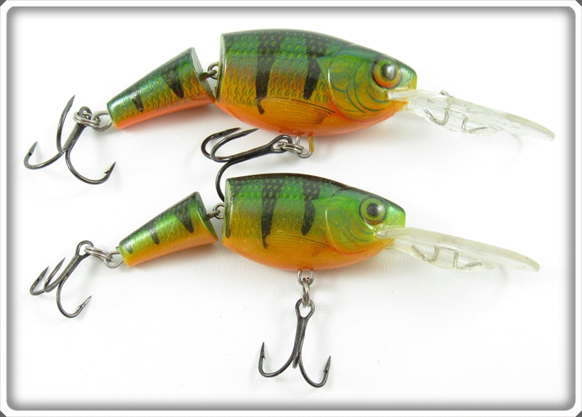 Rapala Perch Jointed Shad Rap Lure Pair