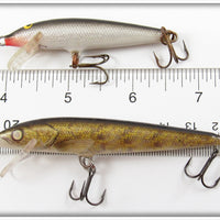 Rapala Silver & Live Walleye Floating Minnow Pair