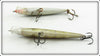 Rapala Silver & Live Walleye Floating Minnow Pair