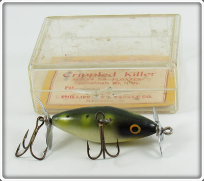 Phillips Fly & Tackle Co Frog Spot Crippled Killer In Box