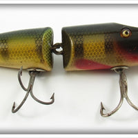 Vintage Creek Chub Perch Jointed Pikie Lure 