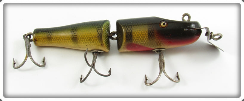 Vintage Creek Chub Perch Jointed Pikie Lure 