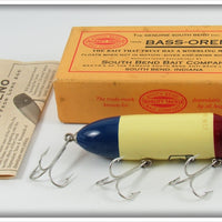 B.A.S.S. Collector's Series Red White & Blue Bass Oreno Lure