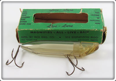 Vintage Rice Eng. Co Live-Lure In Box 