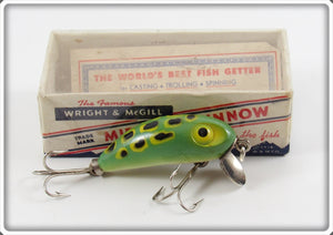 Wright & McGill Frog Spot Miracle Minnow Lure In Box