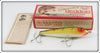 Heddon Centennial Edition Perch Zaragossa Lure In Box 