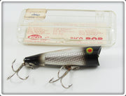 Vintage Padre Island Co Silver Pico Pop Lure In Box 