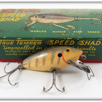 Vintage True Temper Perch Speed Shad Lure In Box