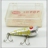 Vintage Padre Island Co Yellow Coach Dog Lil Pop Lure In Box 