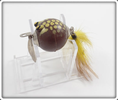 Worth Flutter Fin Brown W/Yellow Scales